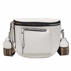 Damestas 2024 Nieuwe Mode Dames Schoudertas Messenger Bag Zacht Leer Kleine Tas Casual Zadeltas