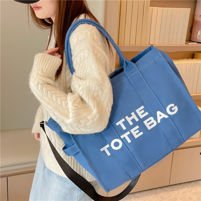 Damestas Tote Casual Tas 2024 Effen Kleur Dames Messenger Bag Een Schouder Draagbare Onderarmtas