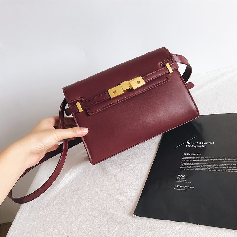 Leren Handtas 2024 Nieuwe Stijl Hoogwaardige Koeienhuid Draagbare Crossbody Dames