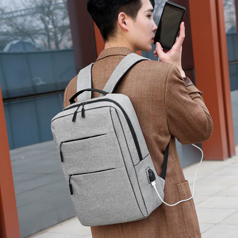 Schoudertas Zakelijke Mannen En Vrouwen Junior High School Student Schooltas 15.6 Inch Grote Capaciteit Reistas Vrijetijdstas Computertas