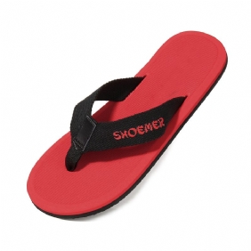 2024 Nieuwe Zomer Heren Rubberen Strandslippers Mode Sandalen Pantoffels Schoenen