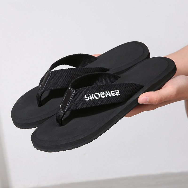 2024 Nieuwe Zomer Heren Rubberen Strandslippers Mode Sandalen Pantoffels Schoenen