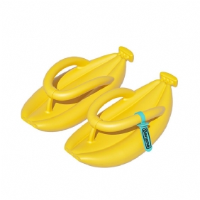 Bananenslippers Met Dikke Zolen Herenmodetrend Paar Strandsandalen Pantoffels Dameszomer