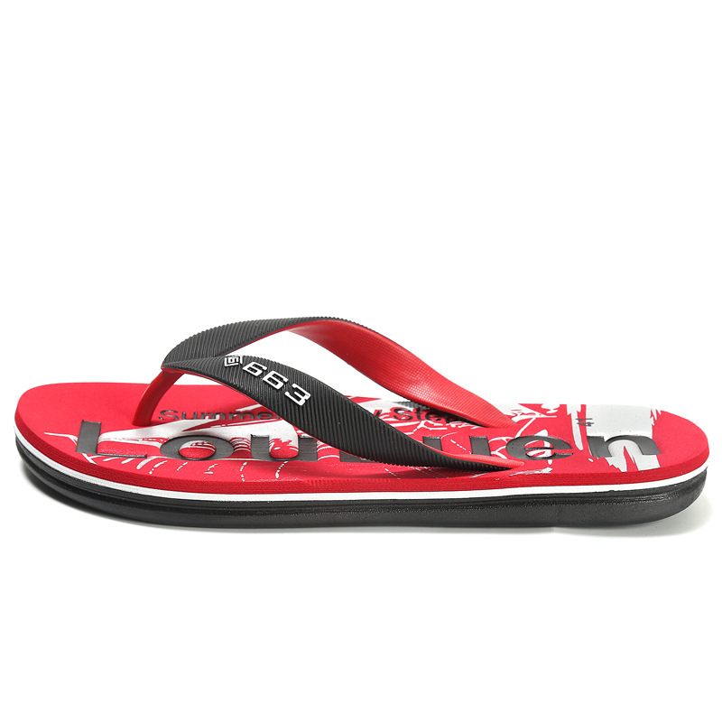 Luluan Zomerslippers Voor Heren Outdoor Dikke Zolen Herenpantoffels Casual Sandalen Pantoffels