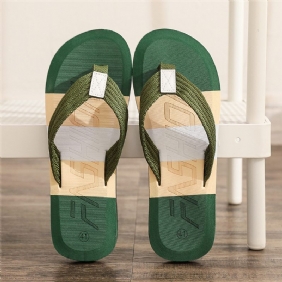 Nieuwe Mannen Pantoffels Flip-flops Schoenen Zomermode Trend Strandslippers