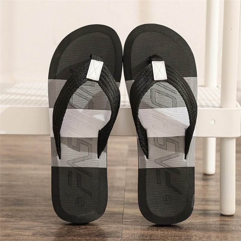 Nieuwe Mannen Pantoffels Flip-flops Schoenen Zomermode Trend Strandslippers