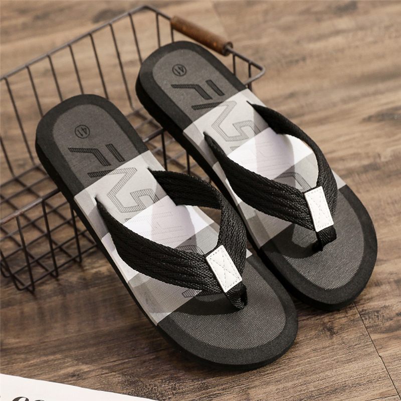 Nieuwe Mannen Pantoffels Flip-flops Schoenen Zomermode Trend Strandslippers