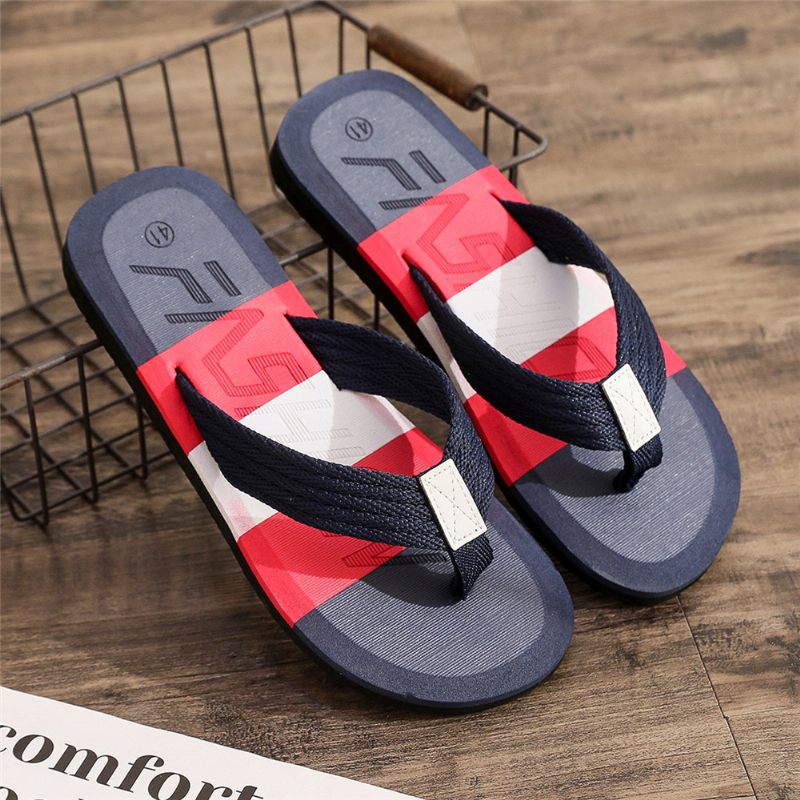 Nieuwe Mannen Pantoffels Flip-flops Schoenen Zomermode Trend Strandslippers