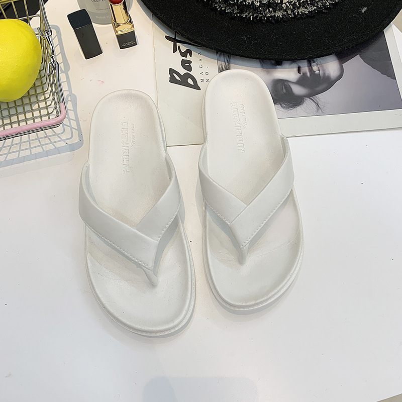 Nieuwe Teenslippers Heren Zomerslippers Vrouwelijke Studenten Paar Pantoffels Antislip Strandschoenen Zomer