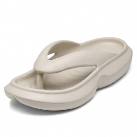 Nieuwe Zomer Dikke Zolen Slippers Mannen Antislip Flip-flop Sandalen Zachte Vrouwen