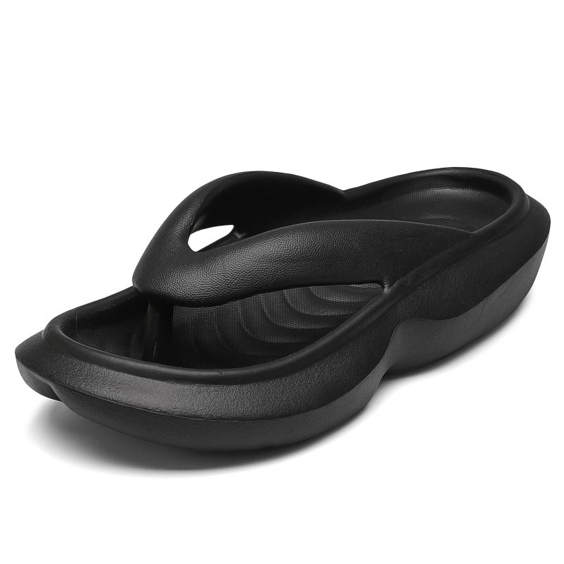 Nieuwe Zomer Dikke Zolen Slippers Mannen Antislip Flip-flop Sandalen Zachte Vrouwen