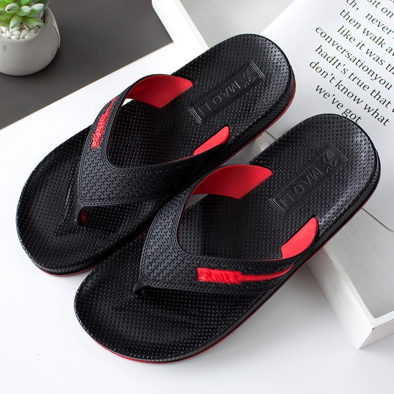 Nieuwe Zomer Heren Strandslippers Pvc Antislip Sandalen Pantoffels Strandschoenen