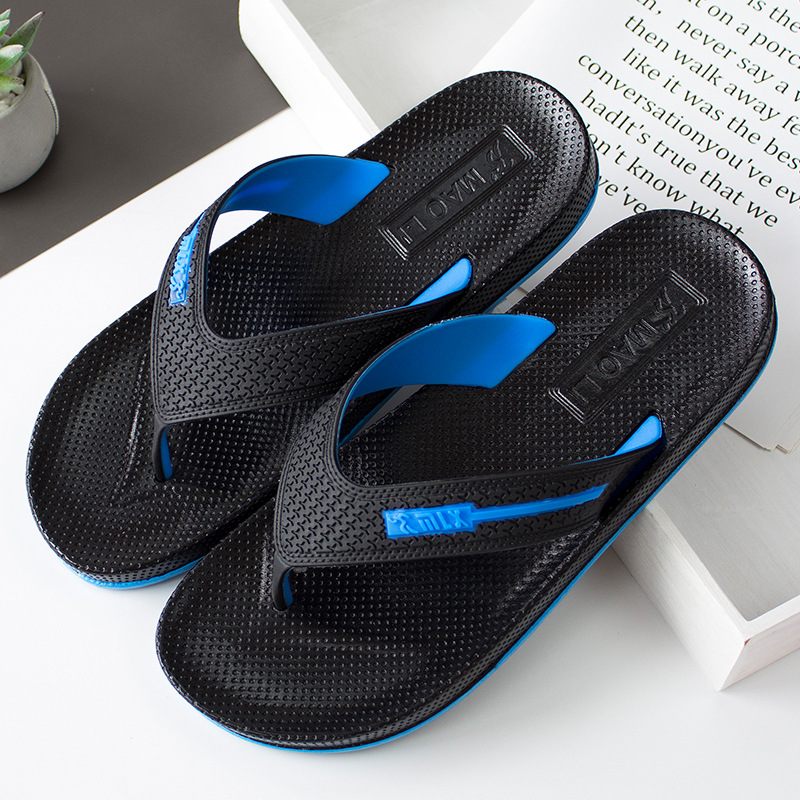 Nieuwe Zomer Heren Strandslippers Pvc Antislip Sandalen Pantoffels Strandschoenen