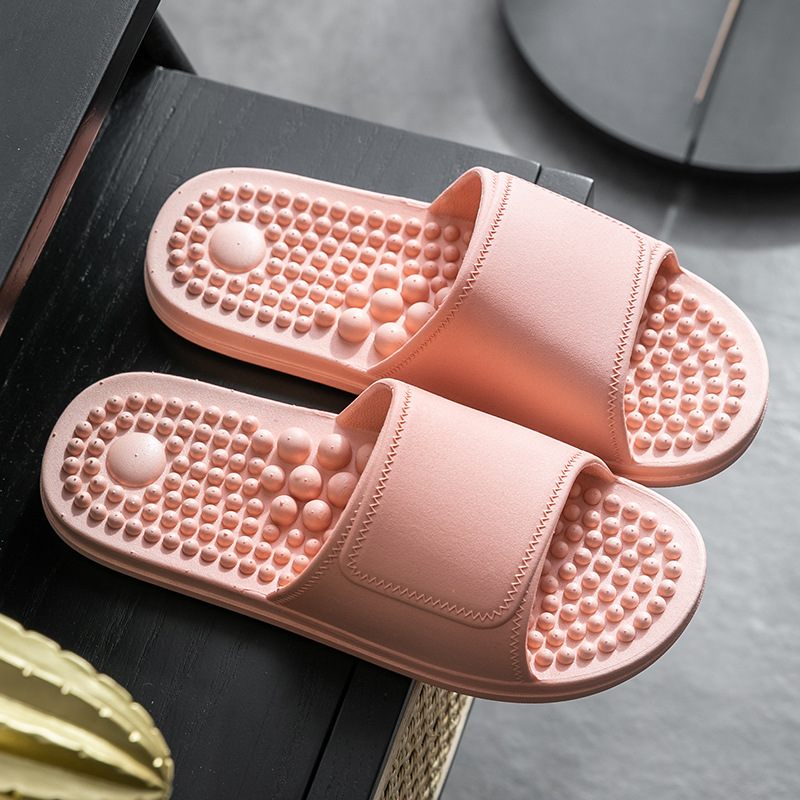 Slippers Dames Zomer Binnen Huis Badkamer Baden Zachte Bodem Antislip Paar Heren Massage Sandalen Schoenen Nieuw