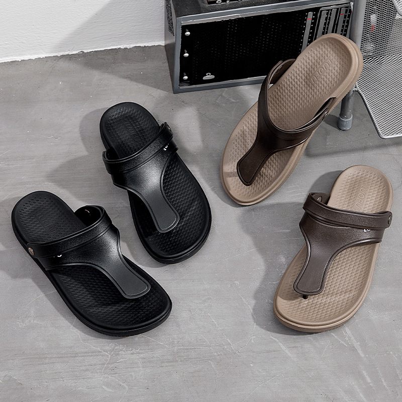 Slippers Heren Snuifje Zachte Bodem Antislip Strandschoenen 2024 Nieuwe Casual Eva Sandalen Pantoffels Schoenen