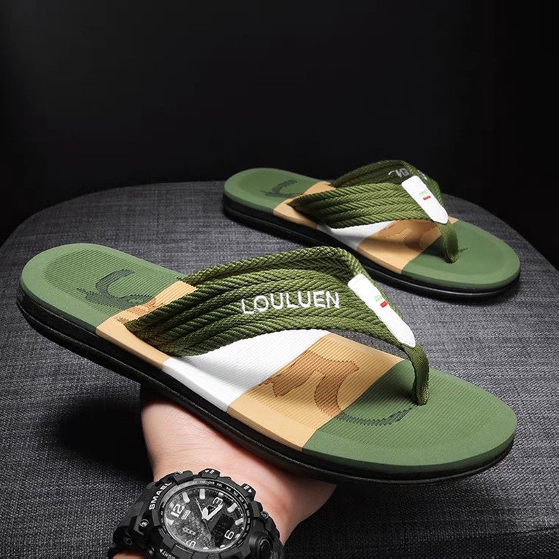 Slippers Heren Strandslippers Zomer Antislip Groot Formaat