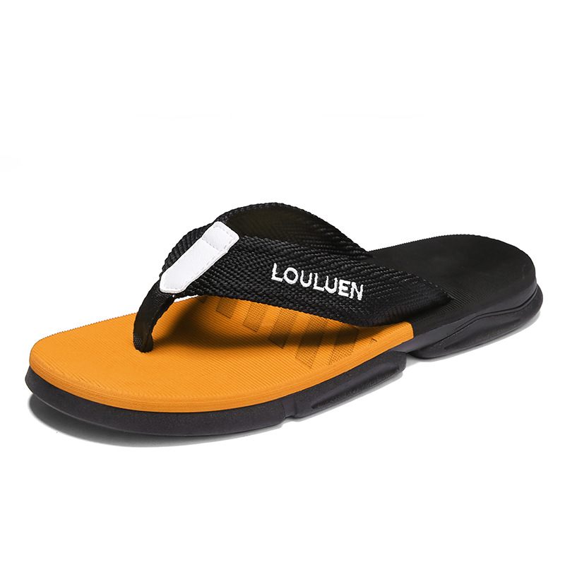 Slippers Heren Zomer Antislip Pinch Badsandalen Strand Trendy Sport Casual Sandalen