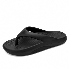 Slippers Heren Zomer Pinch Outdoor Eva Casual Platte Bodem Zachte Tij Paar Sandalen Schoenen Strand