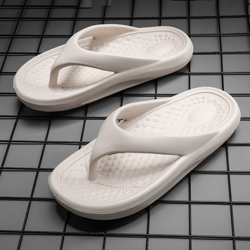 Slippers Heren Zomer Pinch Outdoor Eva Casual Platte Bodem Zachte Tij Paar Sandalen Schoenen Strand