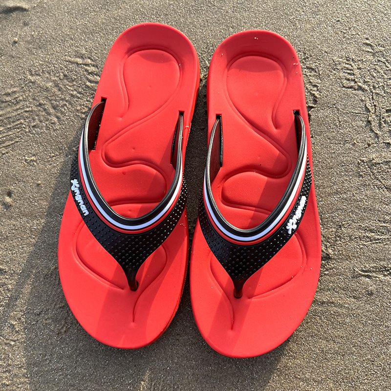 Slippers Zomer Antislip Slijtvast Casual Mode Sandalen Pantoffels Flip-flops Herenslippers Gepersonaliseerde Strandschoenen