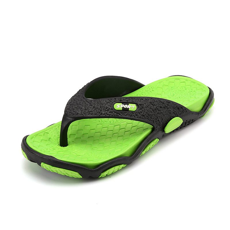 Zomer Antislip Flip-flop Sandalen Pantoffels Casual Persoonlijkheid Flip-flops Heren Outdoor Strand Tij Slepen