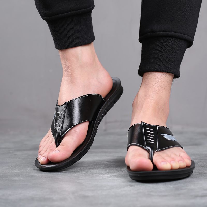 Zomer Nieuwe Heren Grote Maten Sandalen Pantoffels Trendy Slippers Schoenen Casual Strandsandalen Herenschoenen