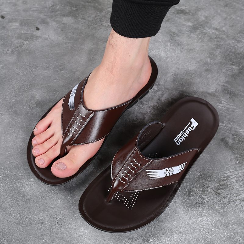 Zomer Nieuwe Heren Grote Maten Sandalen Pantoffels Trendy Slippers Schoenen Casual Strandsandalen Herenschoenen