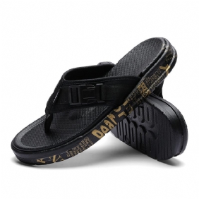 Zomer Nieuwe Indoor En Outdoor Strandtrend Mode Eva Flip-flop Sandalen Slippers Schoenen Flip-flops Mannelijk