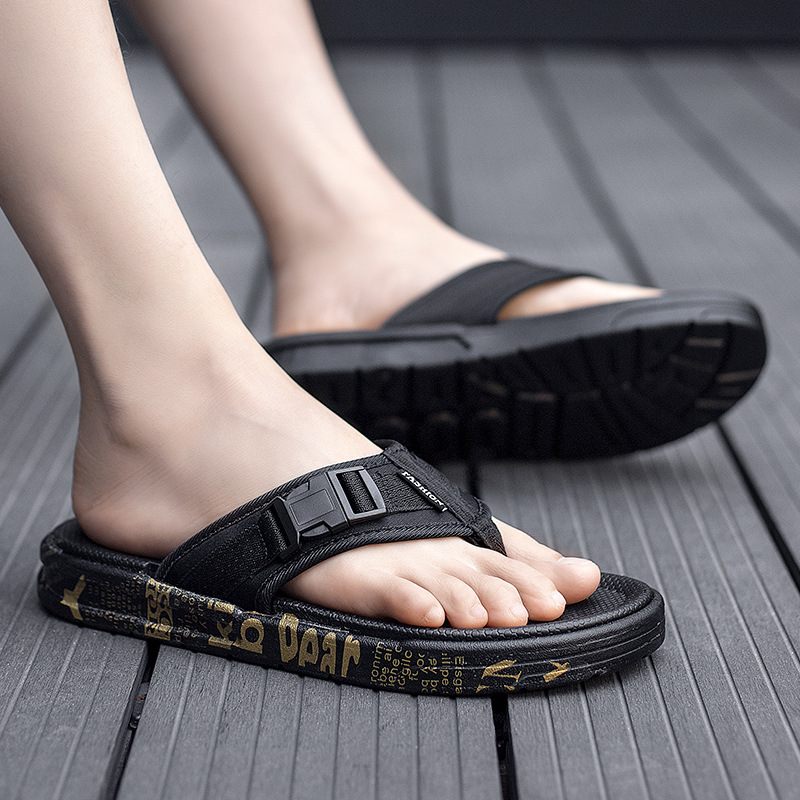 Zomer Nieuwe Indoor En Outdoor Strandtrend Mode Eva Flip-flop Sandalen Slippers Schoenen Flip-flops Mannelijk