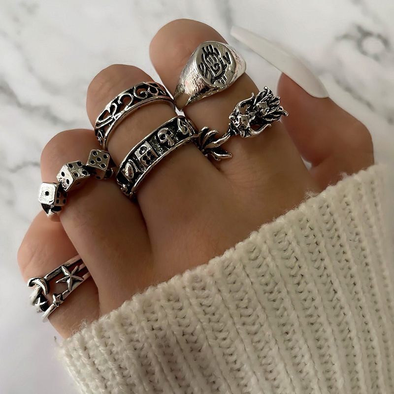 Gossip Snake Ketting Ring Vrouwen Niet Vervagen Liefde Hart Vlinder Schedel Joint Set