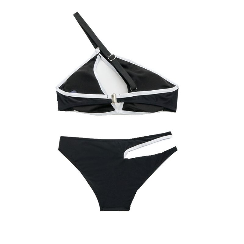 Badpak 2024 Nieuw Bikini Effen Kleur Dames