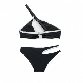 Badpak 2024 Nieuw Bikini Effen Kleur Dames