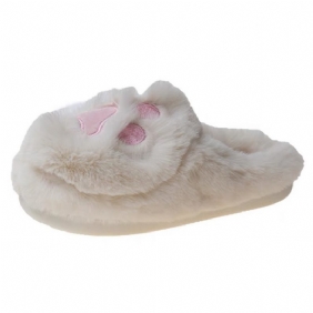 2024 Nieuwe Leuke Kleine Voeten Katoenen Slippers Dames Winter Sweet Student Living Antislip Baotou