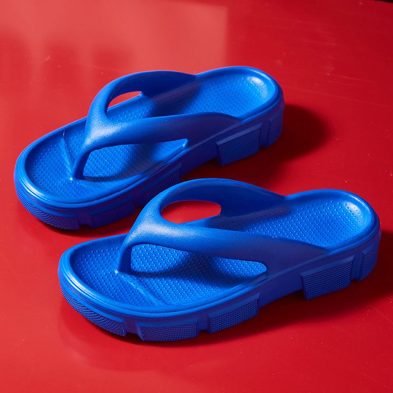 2024 Nieuwe Slippers Damesschoenen Zomer Mode Dikke Zolen Vakantie Strand Vrouwen