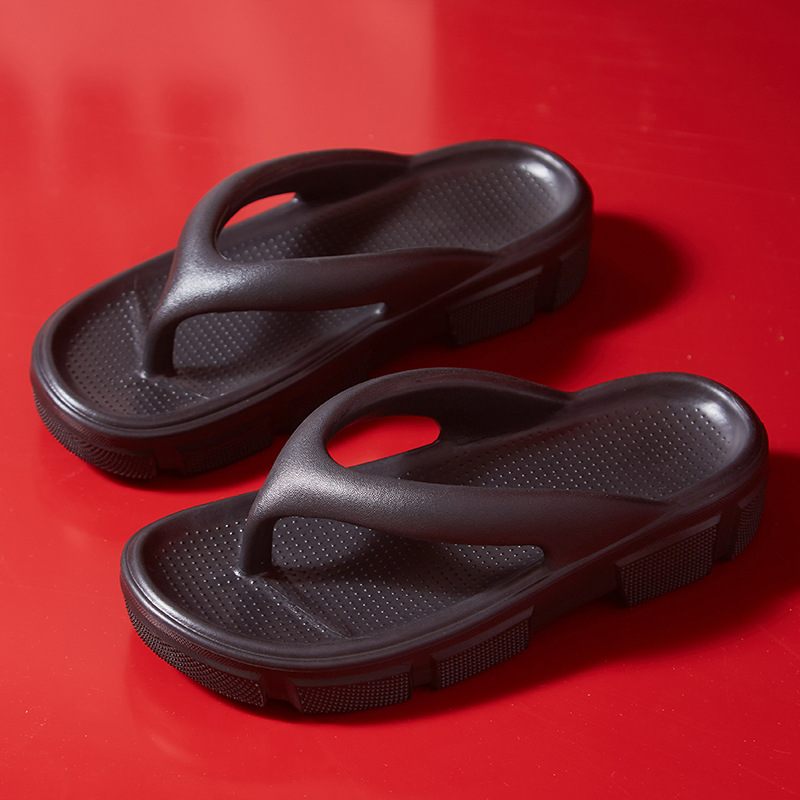 2024 Nieuwe Slippers Damesschoenen Zomer Mode Dikke Zolen Vakantie Strand Vrouwen