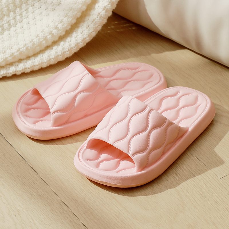 Slippers Dames Zomer Indoor Huis Ruit Massage Paar Badkamer Antislip Lente Sandalen Schoenen Heren