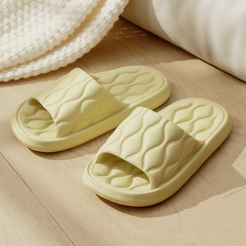 Slippers Dames Zomer Indoor Huis Ruit Massage Paar Badkamer Antislip Lente Sandalen Schoenen Heren