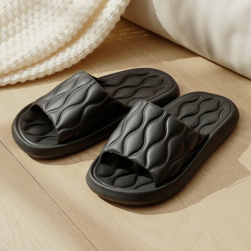 Slippers Dames Zomer Indoor Huis Ruit Massage Paar Badkamer Antislip Lente Sandalen Schoenen Heren