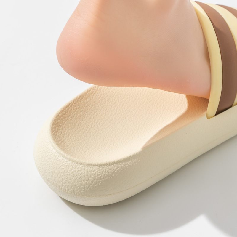 Slippers Dames Zomer Nieuw Huis Indoor Antislip Badkamer Student Dikke Zolen Woord Paar Sandalen