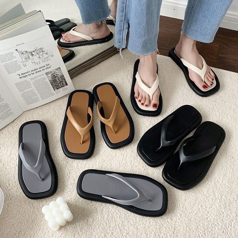 Slippers Zomer Damesslippers Voor Dames Paar Antislip Platte Sandalen Pantoffels Schoenen Mode Strandschoenen