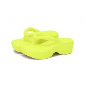 Zhao Lusi Pantoffels Met Dikke Zolen Broodslippers Dames Zomerslippers Antislip Sandalen Strandschoenen