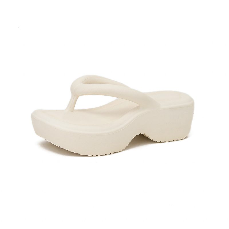 Zhao Lusi Pantoffels Met Dikke Zolen Broodslippers Dames Zomerslippers Antislip Sandalen Strandschoenen