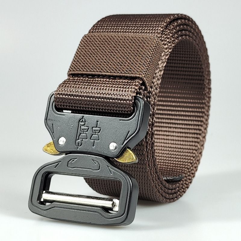 Cobra Buckle Outdoor Tactical Belt Heren Nylon Sport Canvas Riem