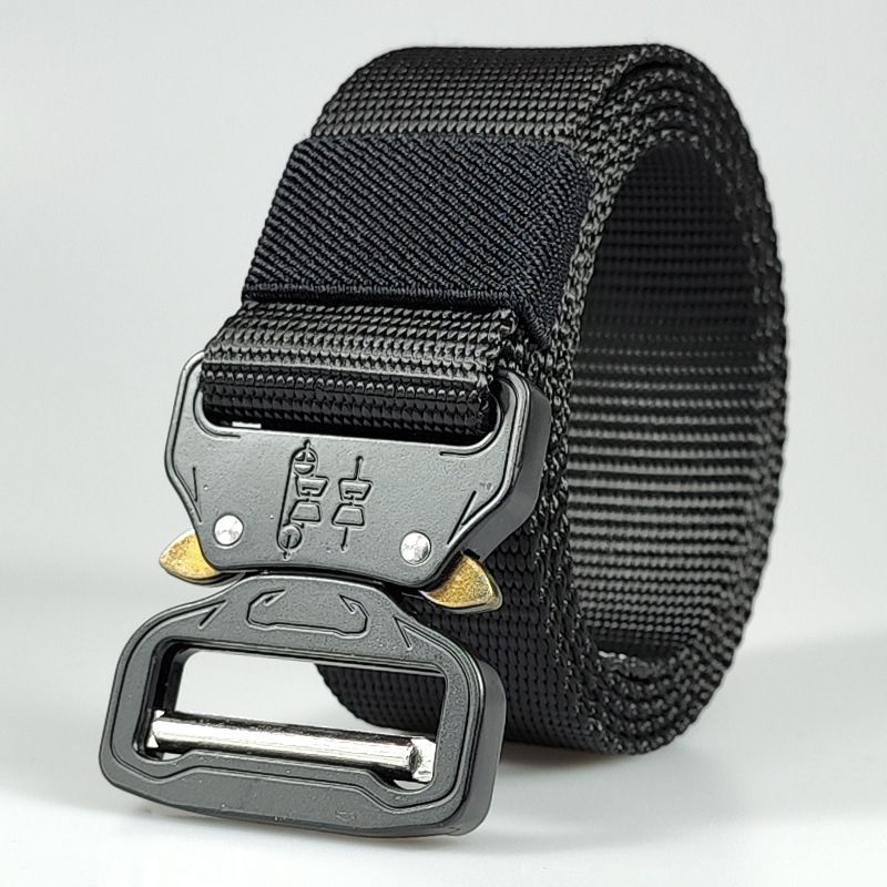 Cobra Buckle Outdoor Tactical Belt Heren Nylon Sport Canvas Riem