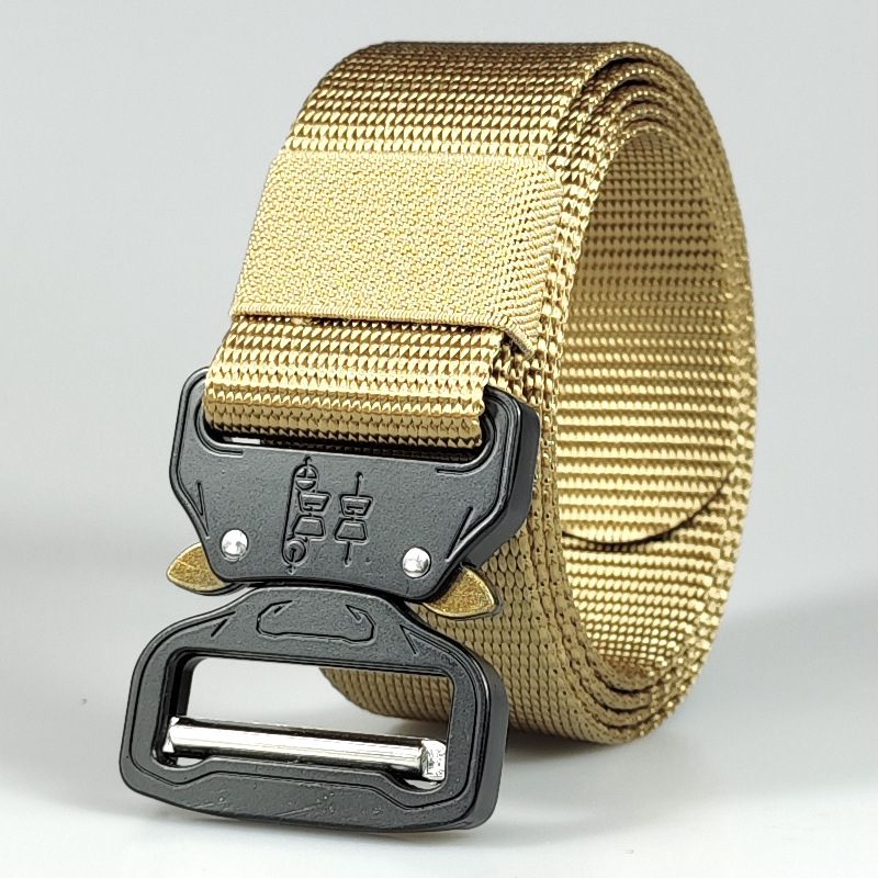 Cobra Buckle Outdoor Tactical Belt Heren Nylon Sport Canvas Riem