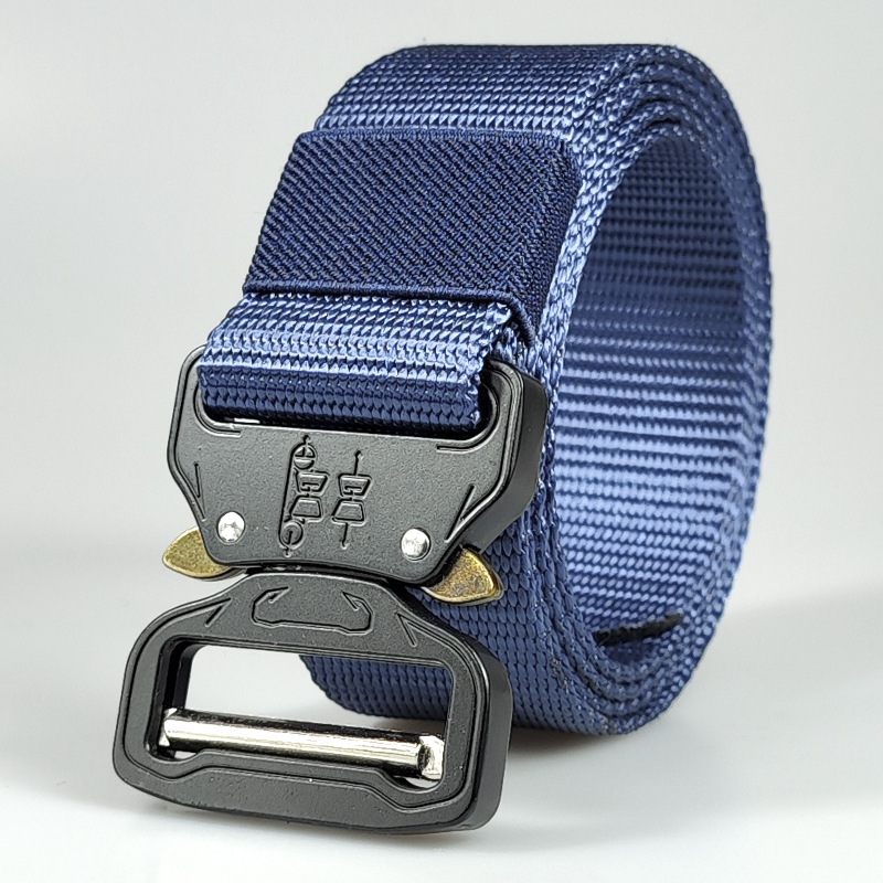 Cobra Buckle Outdoor Tactical Belt Heren Nylon Sport Canvas Riem