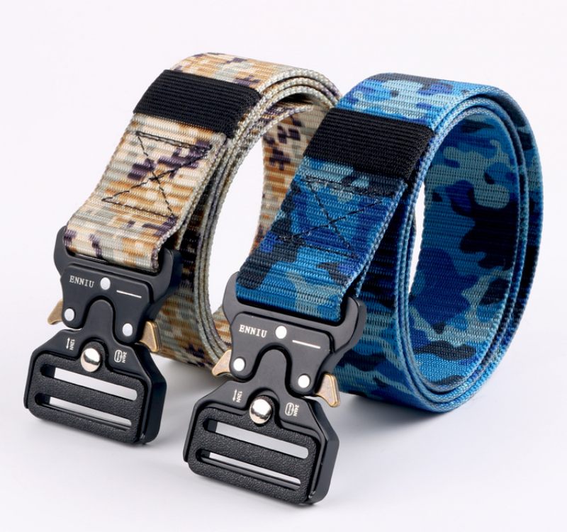 Cobra Riem Heren Tactische Kleur Zwarte Gesp Outdoor Camouflage Dames