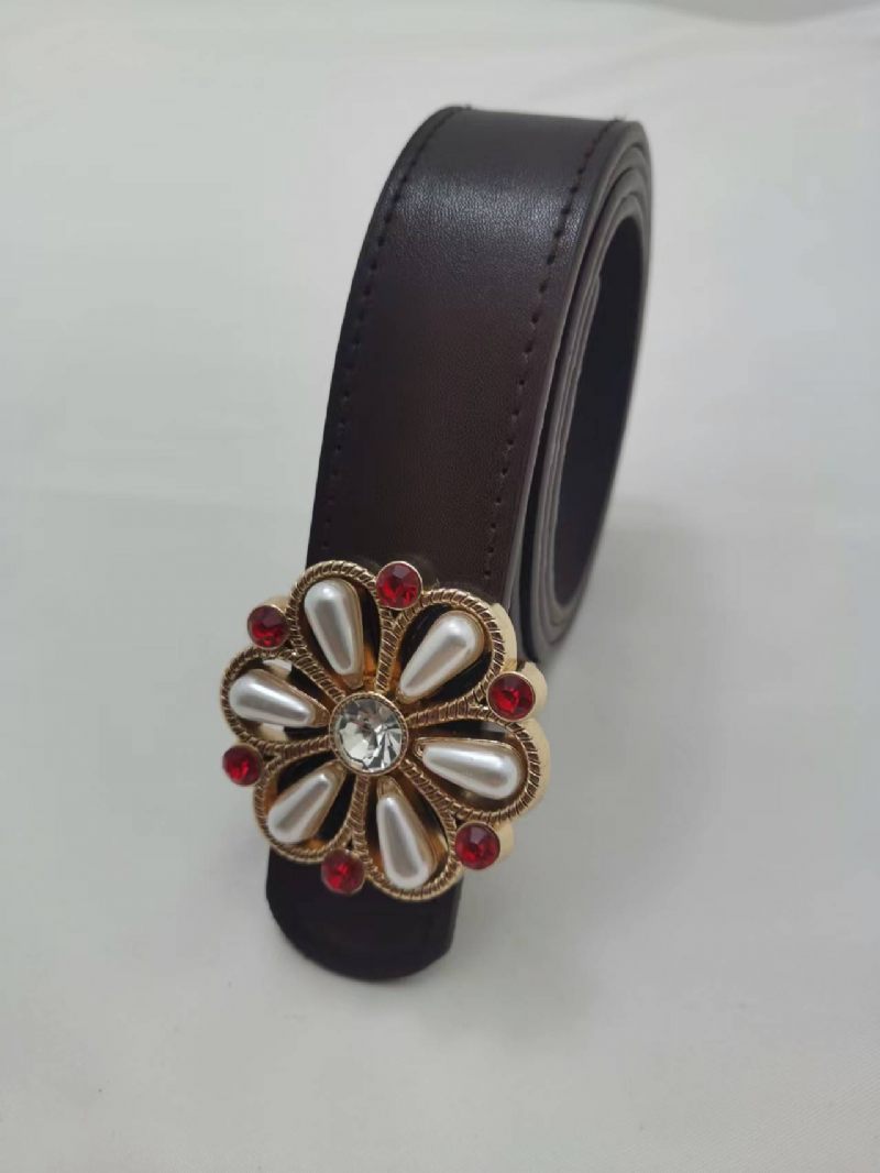 Decoratieve Broekriem Voor Dames Modekleding Jurk Rokriem Met Pu-riem