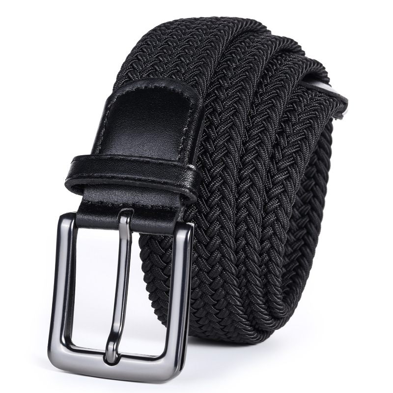 High-end Business Geweven Heren Riem Golf Elastische Canvas