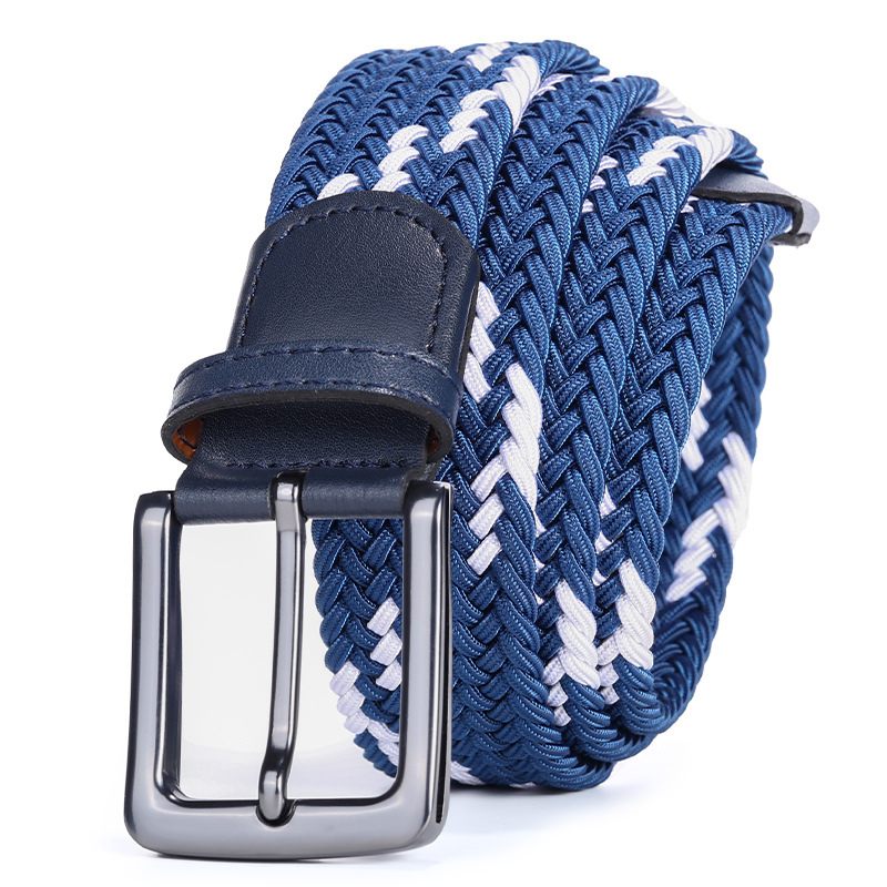 High-end Business Geweven Heren Riem Golf Elastische Canvas